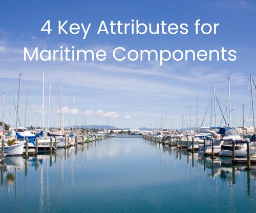 4 Key Attributes for Maritime Components blog featured image, boat controls, marine switches, LED switches, IP rated, anti-vandals, metal switches, RJS Electronics Ltd