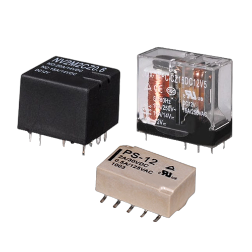 relays, available at RJS Electronics ltd