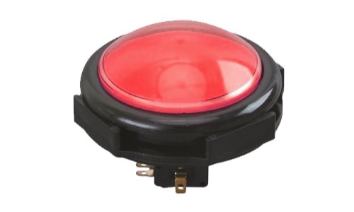 RJS-GME gaming button, arcade button, plastic push button switch, LED switches, panel mount switch, RJS Electronics Ltd