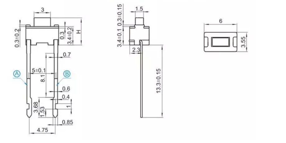 Tact switch, rjs electronics ltd