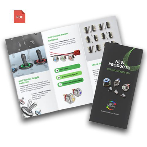 new products brochure, rjs electronics ltd