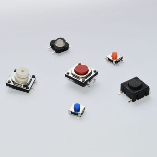 Non-illuminated tact switches, tactile PCB push buttons, RJS Electronics Ltd